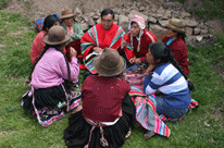 Taller de historia oral, Pisac,  Perú, 2008